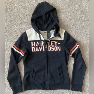 Limited Harley Davidson Zip-Up Hoodie - Womens S